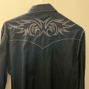 Cowboy button up shirt